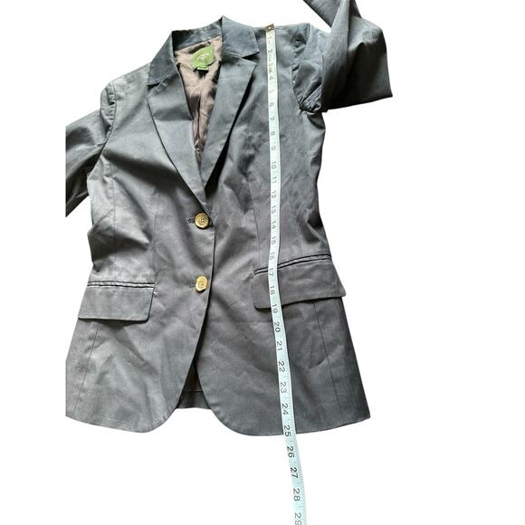 J.Crew Suiting Women's Navy Blue Preppy Work‎ Office Academia Blazer Size 2 - Picture 10 of 10